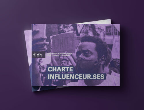 Charte influenceurs // FIDH